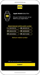 Step 6: Select Watch Number